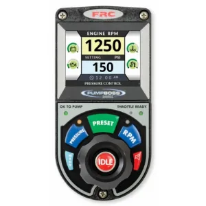 FRC PBA506-C00 PumpBoss Max Pressure Governor & Engine Monitoring Display with Discharge & Intake Sensors for Ford 6.7L Diesel Engine