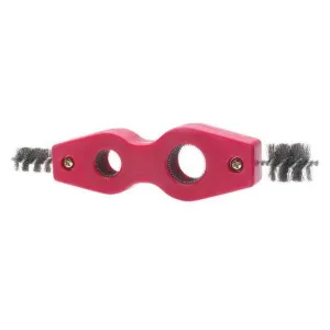 General Tools 114 Plumbers 4 in 1 Pipe Cleaning Tool, Tube & Fitting Brush, Plumbing and Pipe Deburring Brush