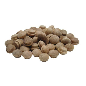 General Tools 311038 Oak Button Plugs 3/8 in, Pack of 50 pcs