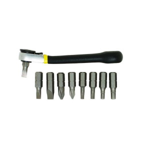 General Tools 80075 Nine-piece Ratcheting Offset Screwdriver Set