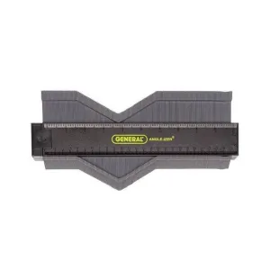 General Tools 833 Angle-Izer Contour Gauge, Profile Gauge, Shape Duplicator, 10-Inch