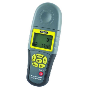 General Tools DAF3012M 9-Parameter Mini Anemometer-Psychrometer with Compass and Memory