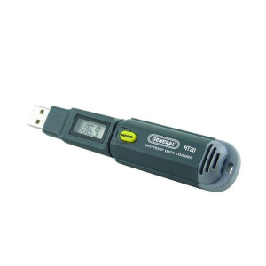 General Tools HT20 USB Temperature-Humidity-GPP Data Logger with LCD