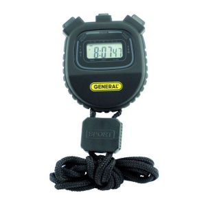 General Tools SW100A Multi-Function Black Stopwatch