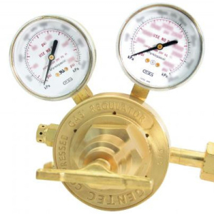 Gentec 153Y-15G Single Stage HD Cylinder Regulator, Acetylene w/ Gauge Protector, CGA510