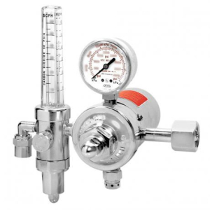 Gentec 194CE-100-220 Electrically Heated Gas Saving Flowmeter Regulator, CO2, 100SCFH, 220VAC
