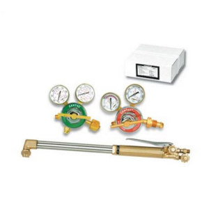 Gentec 63L-4 Cutting Outfit, Medium/Heavy Duty with 21" Torch & Check Valves, Econo-Cartons
