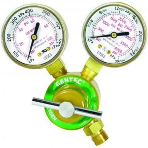 Gentec 710X-80-ASP Compressed Gas Regulator, CGA540, Skin Package
