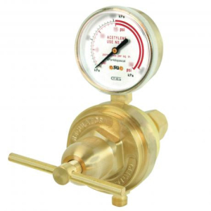 Gentec 853SRIN-125 Station Regulator, Medium/HD, Rear Entry, Inert Gases, CO2, 5-125 PSI