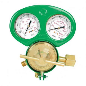 Gentec 853X-125G Single Stage Medium/Heavy Duty Regulator, Oxygen, with Gauge Protector