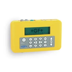 GF Piping Systems 159300363 GF PF330 V2 Portable Ultrasonic Flowmeter, Type A, 1/2"- 4" Pipe O. D., Battery & External 110/240 VAC