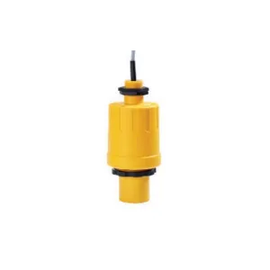 GF Piping Systems 2270-V-1N-4 Ultrasonic Level Sensor, PVDF Body, 1-1/2" NPT Thread