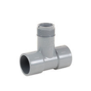 GF Piping Systems MCPV8T005F Tee, CPVC 0.5"