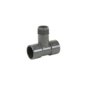 GF Piping Systems MPV8T007F Tee, PVC 0.75"