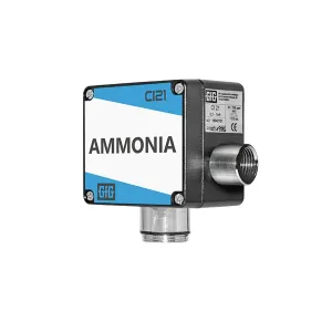 GfG Instrumentation 2211005 CI21 Series Fixed Ammonia Transmitter, 0 (30) - 1000 ppm Range