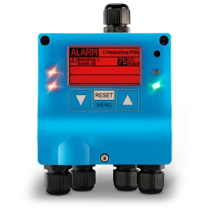 GfG Instrumentation 2200-132 GMA22-MW Fixed Controller (230 V AC) for 2 Measuring Point with Internal Power Supply and Data Logging