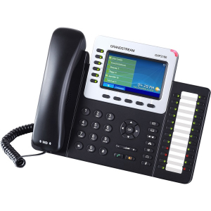 Grandstream GXP2160 Enterprise IP Telephone with 6 Lines 4.3-inch LCD Dual Gigabit Ports Bluetooth and PoE