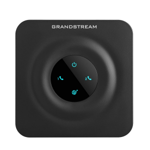 Grandstream HT802 2-Port FXS Analog Telephone Adapter VoIP SIP G.711/G.729 Fax over IP TLS/SRTP TR-069 Black 5VDC 100-240VAC