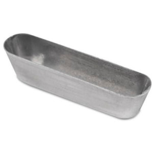 Heathrow Scientific 120933 Aluminum Weighing Dish 1 ml, 25 x 7 mm, Smooth Wall, Pack of 50 pcs