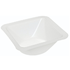 Heathrow Scientific HS1420C Gravity Standard Weighing Boat, 280 ml, White, Pack of 500 pcs