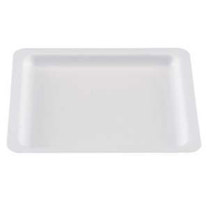 Heathrow Scientific HS1422 Gravity Square Weighing Boat, 51 ml, White, Pack of 500 pcs