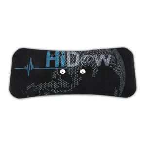 HiDow HD-XXLPADS Lower Back Electrode Gel Pad 8.75" x 3.5" Fabric Backed