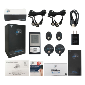 HiDow HD-MICRO XPMICRO Powered Muscle Stimulator - 8 Therapeutic Modes 2 Output Channels LCD Display