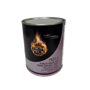 High Teck 7423-1 7423-4 2K High Build & Sealer White Urethane Primer