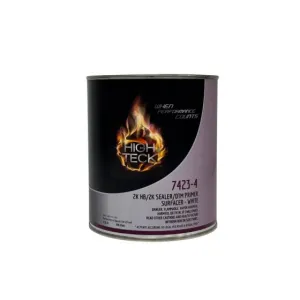 High Teck 7423-4 7423-1 2K High Build & Sealer White Urethane Primer