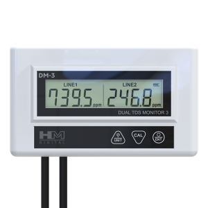 HM Digital DM-3 Deluxe In-Line Dual EC/TDS Monitor