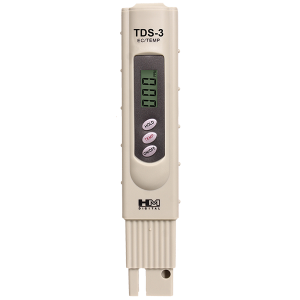 HM Digital TDS-3 Handheld TDS Meter with Carrying Case