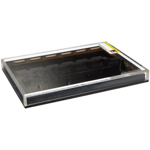 IBI Scientific ATC-12 Immunohistochemistry Staining Tray w/ 12 Slides & Clear Lid