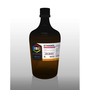 IBI Scientific IB15724 Ethanol (Anhydrous Alcohol) 4 L