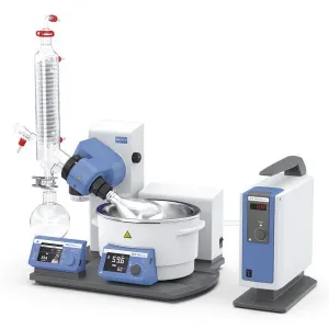 IKA 0010005195 RV 10 Auto Pro V Rotary Evaporator, Vertical Condenser
