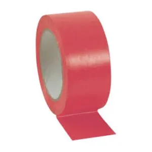 INCOM PST212 Floor Marking Tape: Red, 2" x 108'