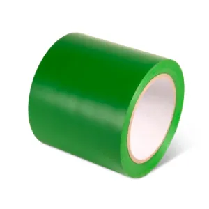 INCOM PST411 Floor Marking Tape: Green, 4" x 108'