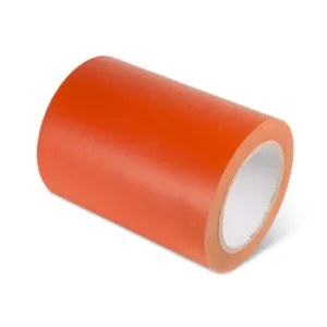 INCOM PST618 Floor Marking Tape: Orange, 6" x 108'
