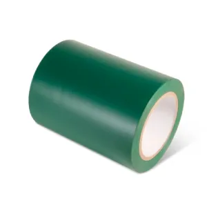 INCOM PST623XL Emerald Green Aisle Tape, 6" x 180'