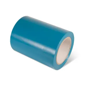 INCOM PST624 Floor Marking Tape: Light Blue, 6" x 108'