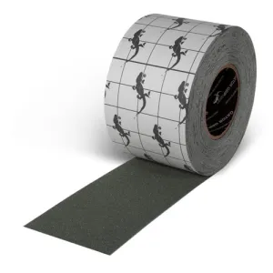 INCOM SG3404GY Gator Grip Anti-Slip Grit Tape: Gray, 4" x 60'