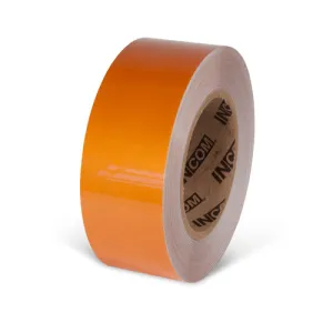 INCOM TM1102N Tuff Mark Durable Floor Tape: Safety Orange, 2" x 100'