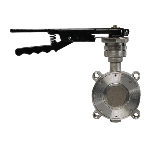 Jomar 600-12H1SSFG HPBFV Stainless Steel 150 Class Butterfly Valve 12" with Fire Safe Seat and Gear Operator