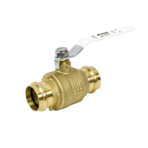 Jomar 150-204G 3/4" Lead Free Brass Ball Valve, 2 Piece, Full Port, Press Connection, 250 WOG