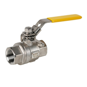 Jomar 101-947 T-SS-2000N-FP 1-1/2" Stainless Steel Ball Valve, 2 Piece, Full Port, Threaded Connection
