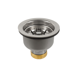 Jomar 300-008 Sink Strainer, 300 Series Stainless, Steel SNAP-N-LOC