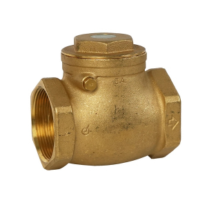Jomar 105-103G 1/2" Lead Free Brass Horizontal Swing Check Valve, 200 WOG