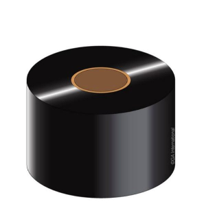 LabTAG WR40x450C1-1ZZ4 Standard Ribbon for Thermal-Transfer Printers 1.57" x 1476', Black, 1" Core