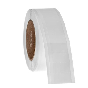 LabTAG TCLP-38C3-20WH PluroTAPE - Self-Laminating Perforated Tape 1.5" x 65.6', White, 3" Core