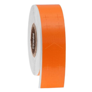LabTAG TETA-22C1-50OR C-Kur - Cryogenic Tamper-Evident Tape 0.875" x 50', Orange, 1" Core