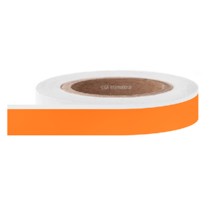 LabTAG TRM-19SBC1-50OR Removable Deep-Freeze Storage Tape 0.75" x 50′, Orange, 1" Core